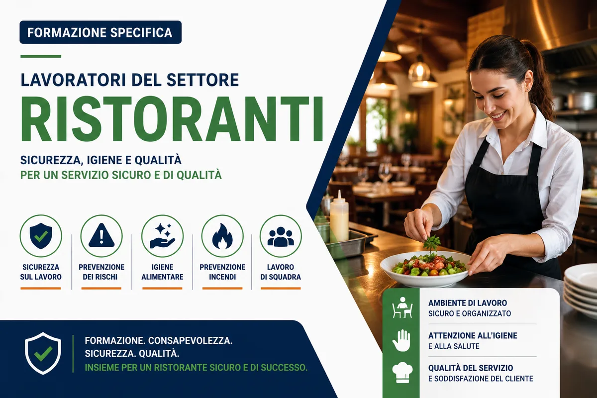 Formazione specifica per lavoratori del settore ristoranti