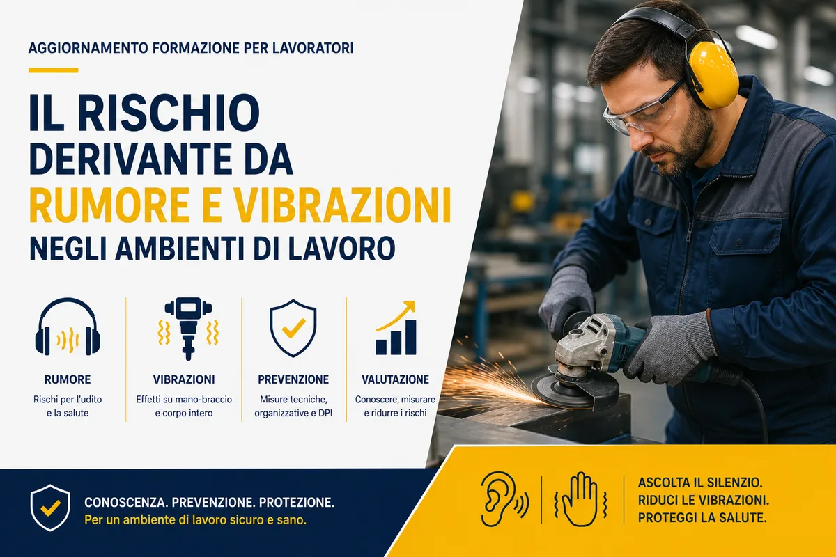 Il Rischio Derivante da Rumore e Vibrazioni negli Ambienti di Lavoro