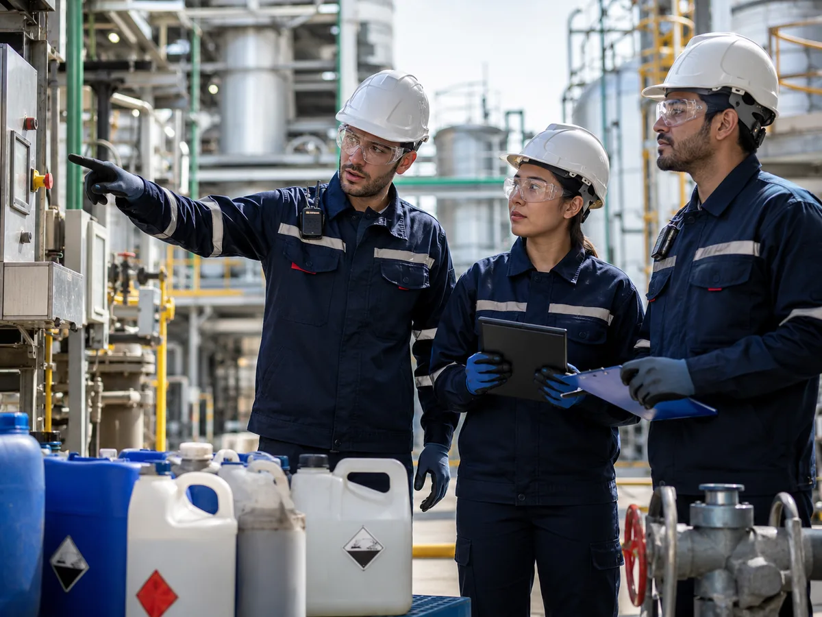 Aggiornamento formazione per lavoratori del settore CHIMICO-PETROLCHIMICO. Sicurezza e gestione dei rischi chimici