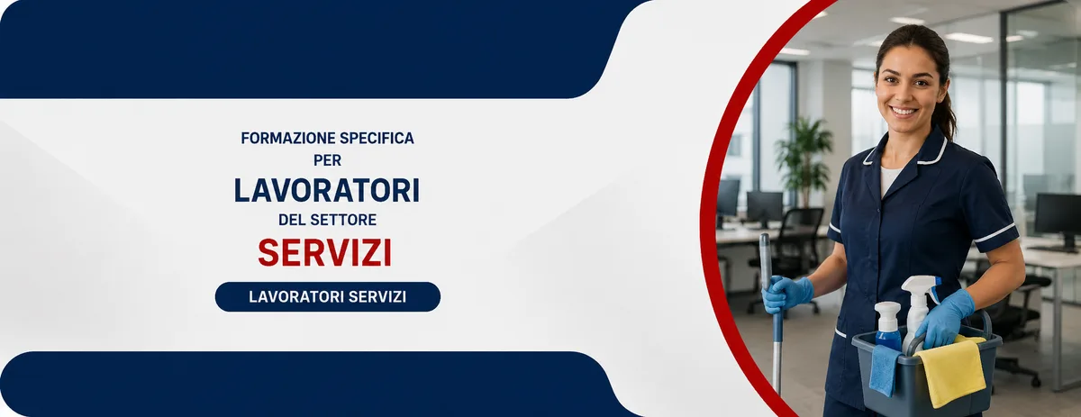 Formazione specifica per lavoratori del settore servizi