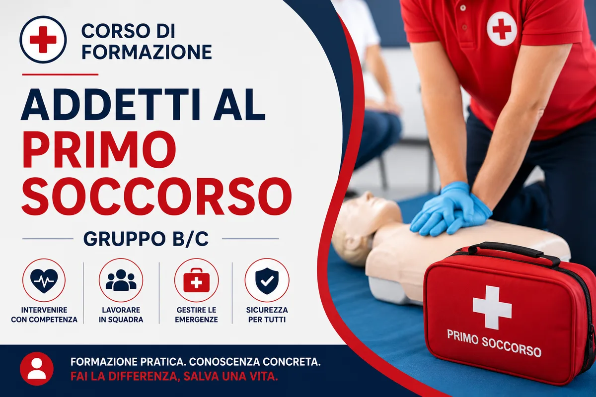 Corso di Formazione per Addetti al Primo Soccorso - Gruppo B/C