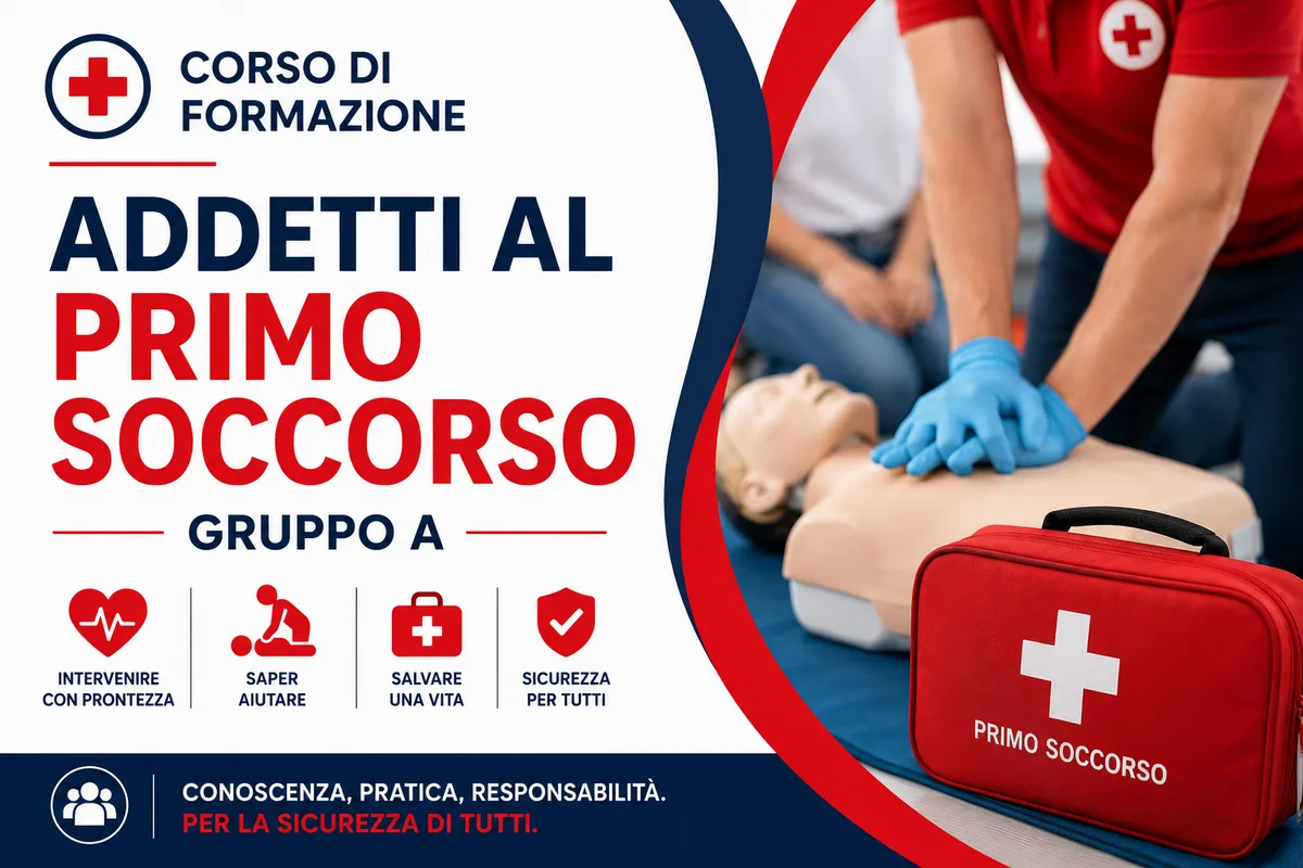 Corso di Formazione Addetti al PRIMO SOCCORSO - GR A