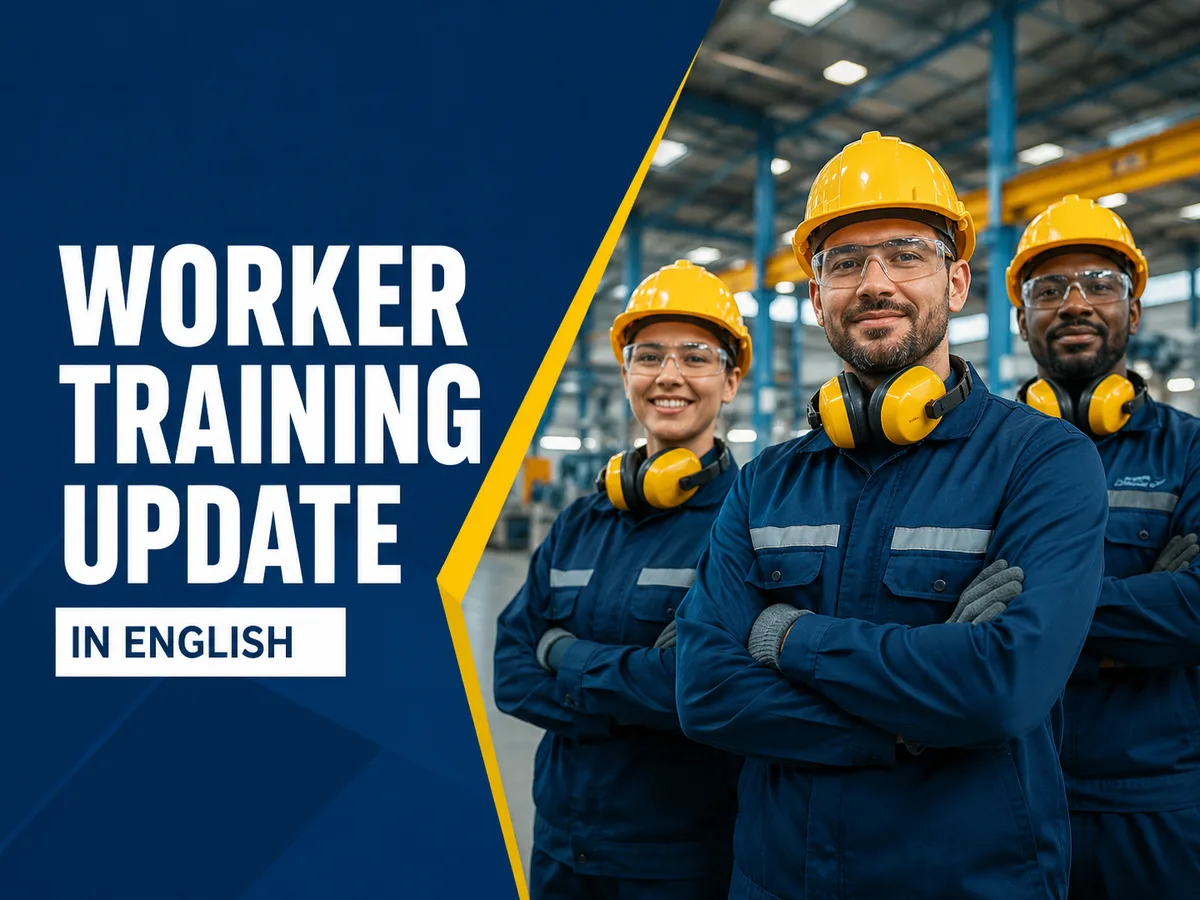 Aggiornamento formazione lavoratori (in lingua inglese)