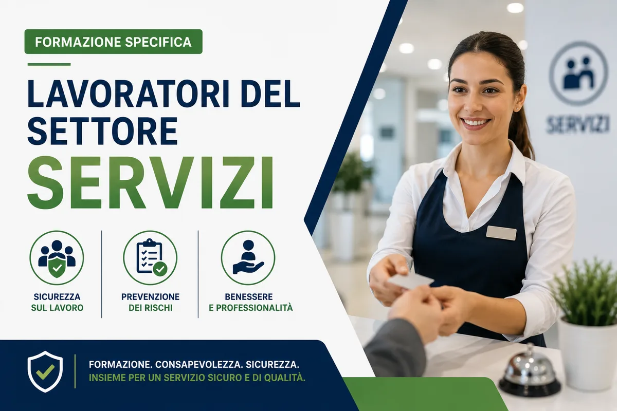 Formazione specifica per lavoratori del settore servizi