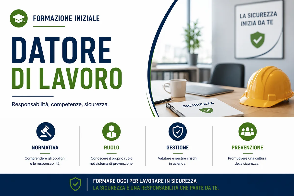 Formazione iniziale per datore di lavoro