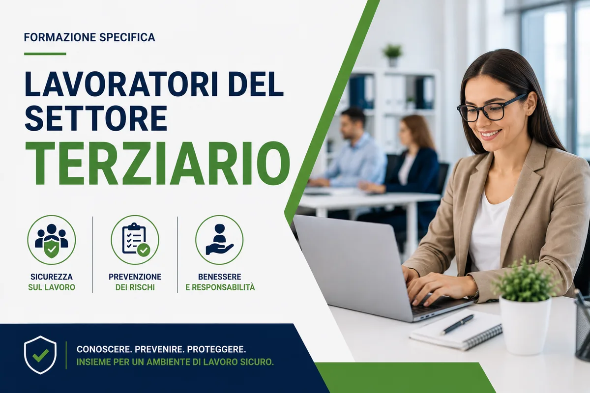 Formazione specifica per lavoratori del settore terziario
