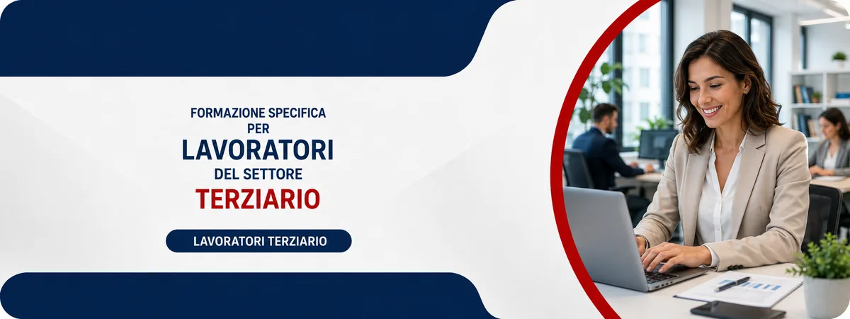 Formazione specifica per lavoratori del settore terziario