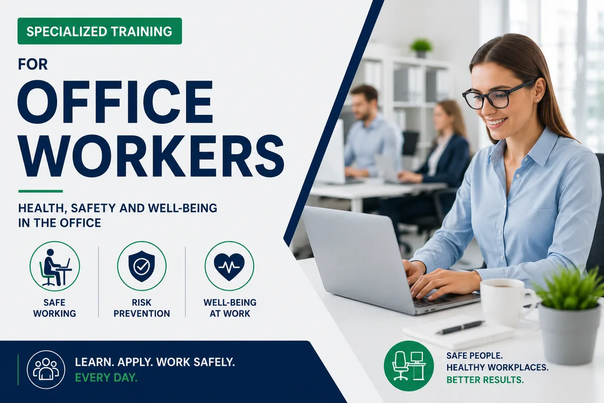 Formazione specifica per lavoratori del settore ufficio (in lingua inglese)