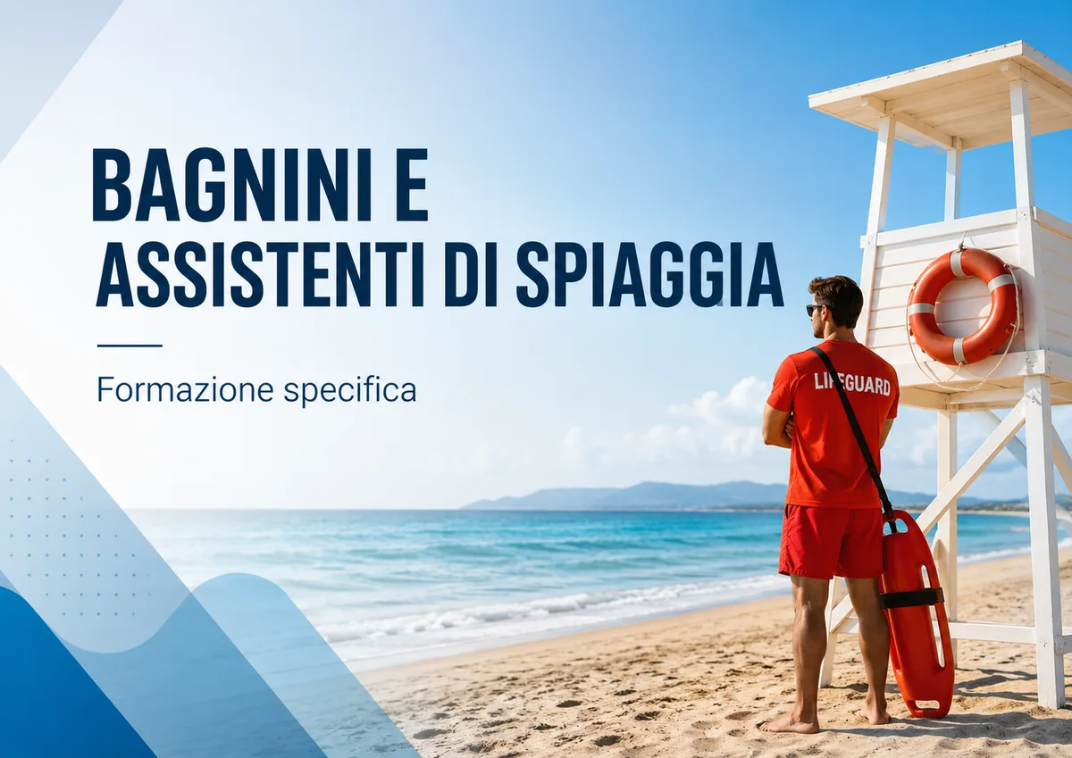 Formazione specifica per lavoratori del settore bagnini e assistenti di spiaggia