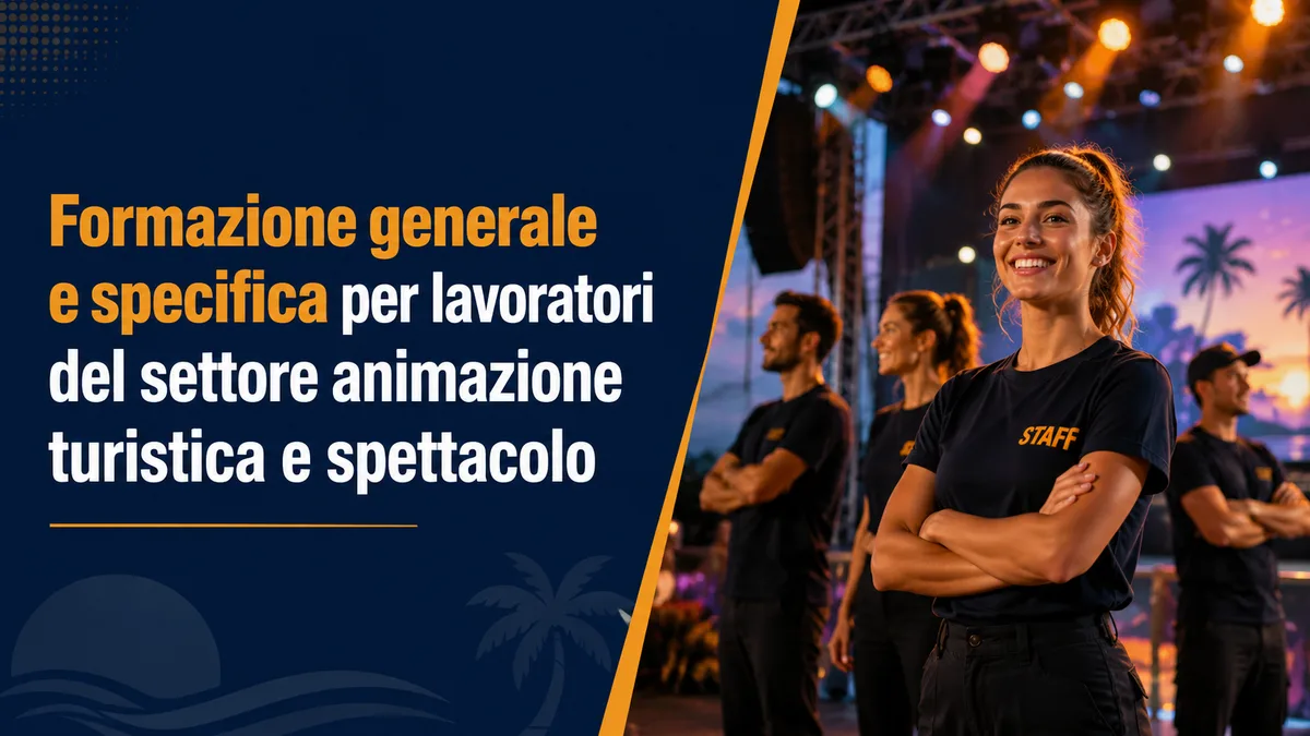 Formazione generale e specifica per lavoratori del settore animazione turistica e spettacolo