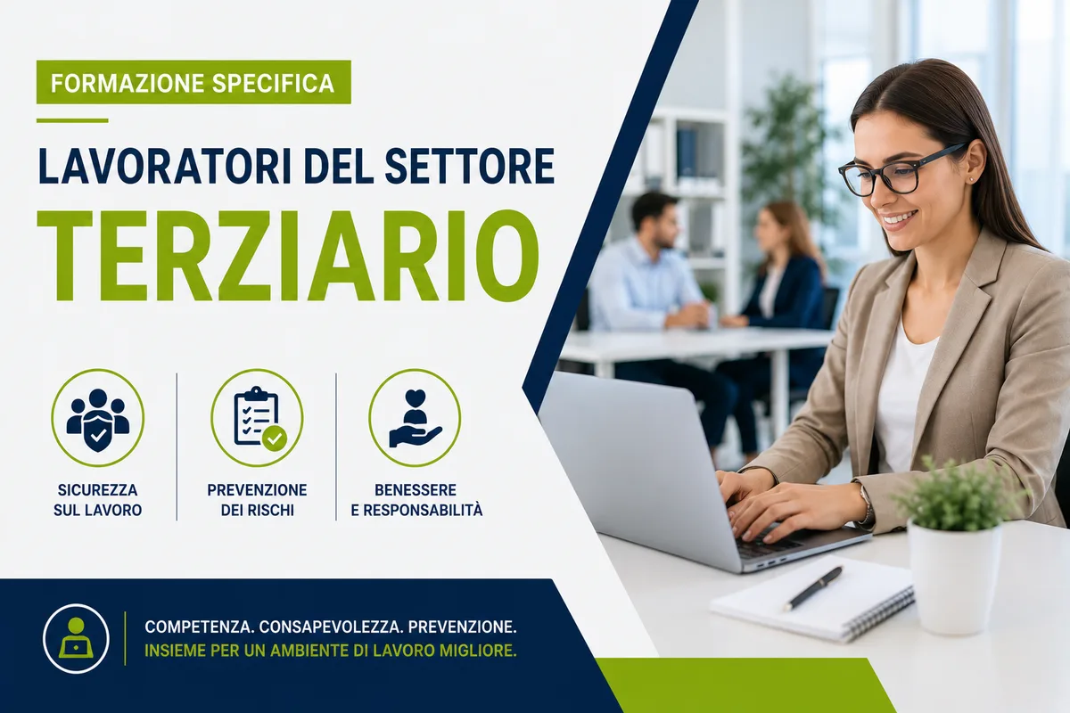 Formazione specifica per lavoratori del settore terziario