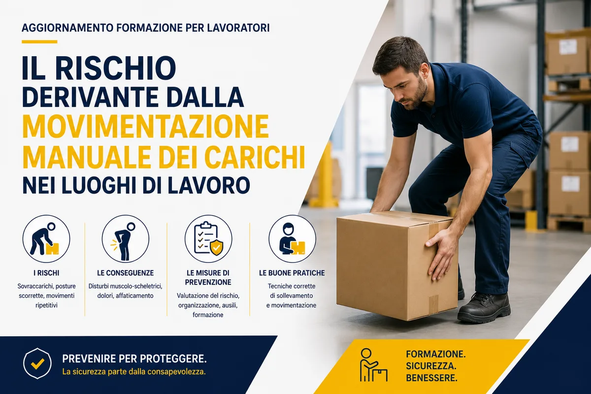 Il Rischio Derivante dalla Movimentazione Manuale dei Carichi nei Luoghi di Lavoro