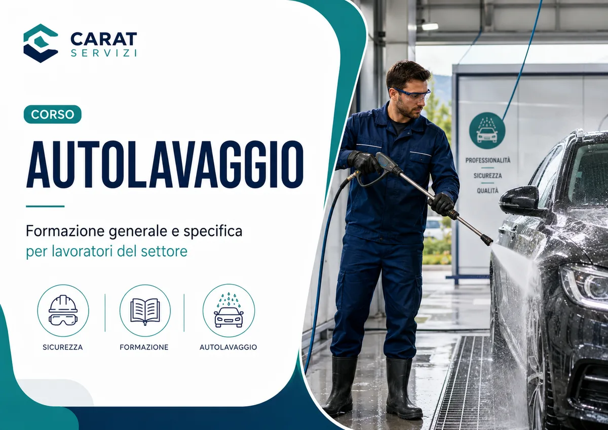Formazione generale e specifica per lavoratori del settore autolavaggio