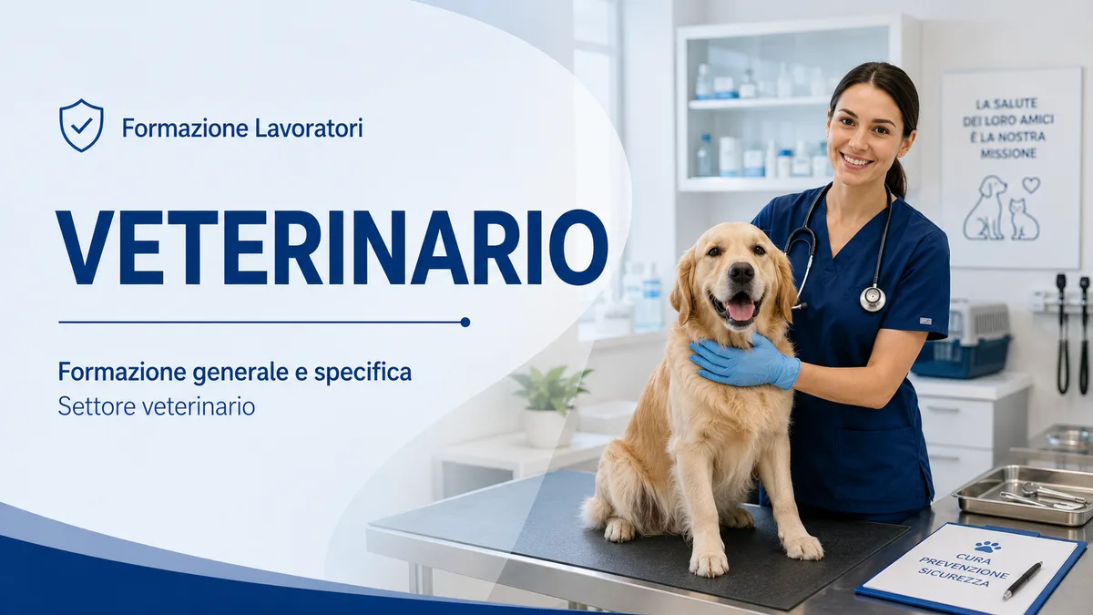 Formazione generale e specifica per lavoratori del settore veterinario